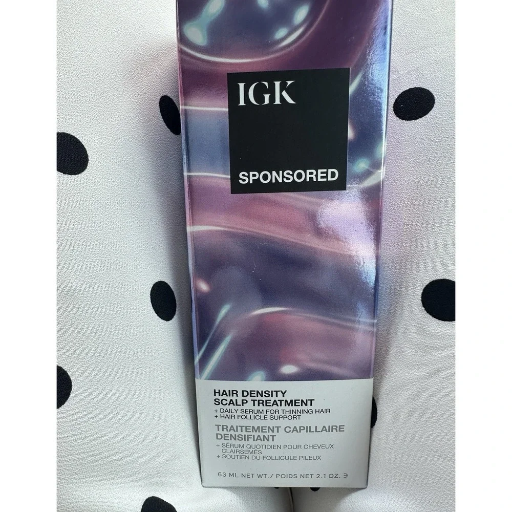 IGK Sponsored Hair Density Scalp Treatment 63 ml / 2.1 oz
